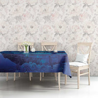 Kuri New Zealand Matariki Tablecloth Aotearoa Dog Waka Maori New Year Galaxy Vibes