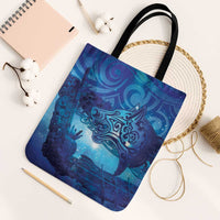 Kuri New Zealand Matariki Tote Bag Aotearoa Dog Waka Maori New Year Galaxy Vibes