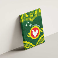 Manu'a Flag Day Canvas Wall Art Polynesian Pattern National Color Proud