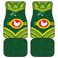 Manu'a Flag Day Car Mats Polynesian Pattern National Color Proud