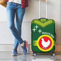 Manu'a Flag Day Luggage Cover Polynesian Pattern National Color Proud