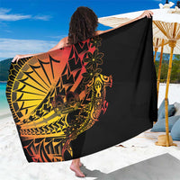 Gradient Marquesas Islands Sarong Marquesan Matatiki Hammerhead Shark Patutiki - Polynesian Pride