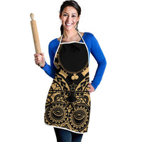 Austral Islands Apron Tuhaa Pae Penu Stars Necklace Gold - Polynesian Pride