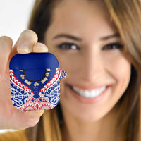Austral Islands AirPods Case Tuhaa Pae Penu Stars Necklace Red LT14 - Polynesian Pride