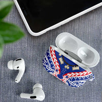 Austral Islands AirPods Case Tuhaa Pae Penu Stars Necklace Red LT14 - Polynesian Pride