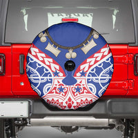 Austral Islands Spare Tire Cover Tuhaa Pae Penu Stars Necklace Red - Polynesian Pride