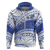 Personalised Samoa St Josephs College Hoodie Marist Brothers Samoan Pattern LT14 - Polynesian Pride