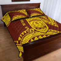 Personalised Samoa College Quilt Bed Set Samoan Pattern LT14 - Polynesian Pride