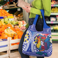 Philippines Grocery Bag Filipino Sarimanok With Polynesian Tattoo