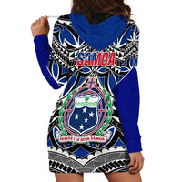Samoa 685 Hoodie Dress Samoan Coat Of Arms Simple Style LT14 - Polynesian Pride