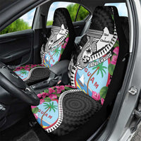 Biba Guam Liberation Day Car Seat Cover Tano y Chamoru Latte Stone Black