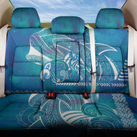 Kuri Dog Waka New Zealand Matariki Back Car Seat Cover Ocean Sharks Maori Tattoo