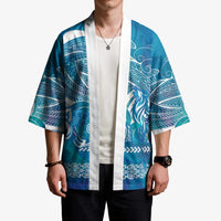 Kuri Dog Waka New Zealand Matariki Kimono Ocean Sharks Maori Tattoo