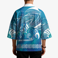 Kuri Dog Waka New Zealand Matariki Kimono Ocean Sharks Maori Tattoo