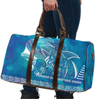 Kuri Dog Waka New Zealand Matariki Travel Bag Ocean Sharks Maori Tattoo LT14 - Polynesian Pride