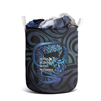 Tuna Eel New Zealand Matariki Laundry Basket He Piko He Taniwha Maori Pattern LT14 - Polynesian Pride