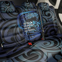 Tuna Eel New Zealand Matariki Back Car Seat Cover He Piko He Taniwha Maori Pattern
