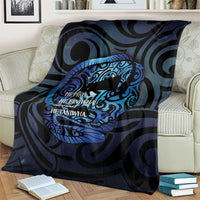 Tuna Eel New Zealand Matariki Blanket He Piko He Taniwha Maori Pattern