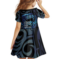 Tuna Eel New Zealand Matariki Family Matching Tank Maxi Dress and Hawaiian Shirt He Piko He Taniwha Maori Pattern