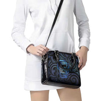 Tuna Eel New Zealand Matariki Shoulder Handbag He Piko He Taniwha Maori Pattern LT14 - Polynesian Pride