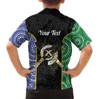 Personalised South Sea Islanders National Recognition Day Hawaiian Shirt Australia Aboriginal Vanuatu Pig Tusk