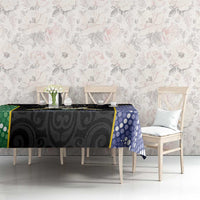 Personalised South Sea Islanders National Recognition Day Tablecloth Australia Aboriginal Vanuatu Pig Tusk