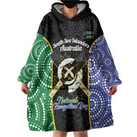 Personalised South Sea Islanders National Recognition Day Wearable Blanket Hoodie Australia Aboriginal Vanuatu Pig Tusk