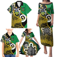 Australian South Sea Islanders National Recognition Day Family Matching Puletasi and Hawaiian Shirt Solomon Islands And Vanuatu Culture