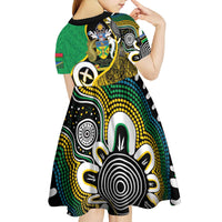 Australian South Sea Islanders National Recognition Day Kid Short Sleeve Dress Solomon Islands And Vanuatu Culture