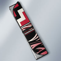 Aotearoa Ngai Te Rangi Auto Sun Shade Maori Iwi Poutama Puhoro Tattoo LT14 - Polynesian Pride
