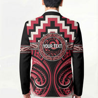Aotearoa Ngai Te Rangi Personalised Blazer Maori Iwi Poutama Puhoro Tattoo LT14 - Polynesian Pride