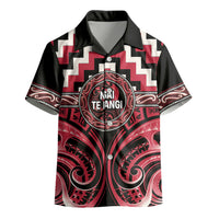 Aotearoa Ngai Te Rangi Personalised Kid Hawaiian Shirt Maori Iwi Poutama Puhoro Tattoo LT14 - Polynesian Pride
