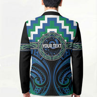 Aotearoa Ngati Ranginui Personalised Blazer Maori Iwi Poutama Puhoro Tattoo LT14 - Polynesian Pride