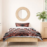 Aotearoa Tapuika Bedding Set Maori Iwi Poutama Puhoro Tattoo LT14 - Polynesian Pride