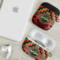 Aotearoa Ngati Maru AirPods Case Maori Iwi Poutama Puhoro Tattoo LT14 - Polynesian Pride