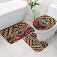 Aotearoa Ngati Maru Bathroom Set Maori Iwi Poutama Puhoro Tattoo LT14 - Polynesian Pride