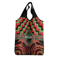 Aotearoa Ngati Maru Grocery Bag Maori Iwi Poutama Puhoro Tattoo LT14 - Polynesian Pride