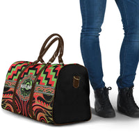 Aotearoa Ngati Maru Travel Bag Maori Iwi Poutama Puhoro Tattoo LT14 - Polynesian Pride