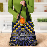 Aotearoa Ngati Raukawa Grocery Bag Maori Iwi Poutama Puhoro Tattoo LT14 - Polynesian Pride
