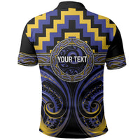 Aotearoa Ngati Raukawa Personalised Polo Shirt Maori Iwi Poutama Puhoro Tattoo LT14 - Polynesian Pride