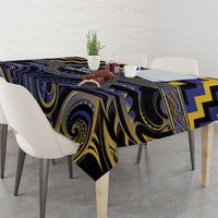 Aotearoa Ngati Raukawa Tablecloth Maori Iwi Poutama Puhoro Tattoo LT14 - Polynesian Pride