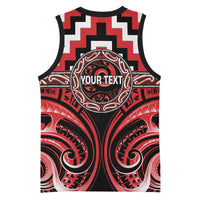 Aotearoa Ngati Toa Personalised Basketball Jersey Maori Iwi Poutama Puhoro Tattoo LT14 - Polynesian Pride