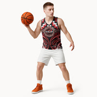 Aotearoa Ngati Toa Personalised Basketball Jersey Maori Iwi Poutama Puhoro Tattoo LT14 - Polynesian Pride