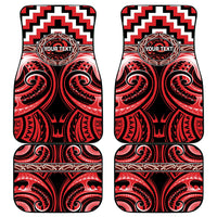 Aotearoa Ngati Toa Personalised Car Mats Maori Iwi Poutama Puhoro Tattoo LT14 - Polynesian Pride