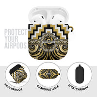 Aotearoa Ngati Tama AirPods Case Maori Iwi Poutama Puhoro Tattoo LT14 - Polynesian Pride