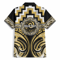 Aotearoa Ngati Tama Personalised Hawaiian Shirt Maori Iwi Poutama Puhoro Tattoo LT14 - Polynesian Pride