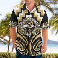 Aotearoa Ngati Tama Personalised Hawaiian Shirt Maori Iwi Poutama Puhoro Tattoo LT14 - Polynesian Pride