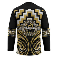 Aotearoa Ngati Tama Personalised Hockey Jersey Maori Iwi Poutama Puhoro Tattoo LT14 - Polynesian Pride