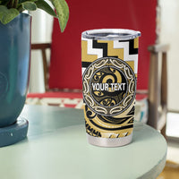 Aotearoa Ngati Tama Personalised Tumbler Cup Maori Iwi Poutama Puhoro Tattoo LT14 - Polynesian Pride