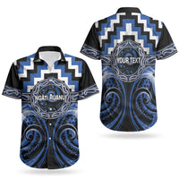 Aotearoa Ngati Ruanui Personalised Couples Matching Mermaid Dress and Hawaiian Shirt Maori Iwi Poutama Puhoro Tattoo LT14 - Polynesian Pride